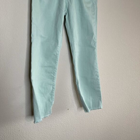 Anthropologie pilcro mint colored script jeans - Picture 2 of 10